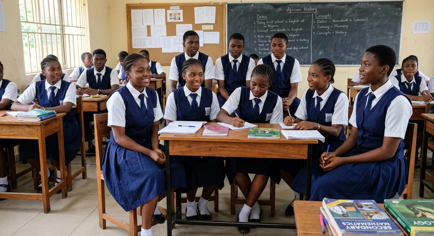 Ashgrove pupils in class